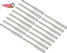 Patikil 445001568532 5/32 Inch Diamond Chainsaw Sharpener 16 Pack Sharpening Stone Polishing