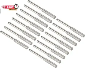 Patikil 445001568532 5/32 Inch Diamond Chainsaw Sharpener 16 Pack Sharpening Stone Polishing