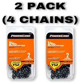 461-620 Pawer Care Y52 Chainsaw Chain 2-pack 2x Bundle - 4 Chains Total New