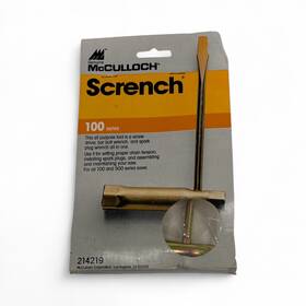 Performance Saw Supply 90958 Vintage Nos Oem Mcculloch Mini Mac 110 120 130 &300 500 Scrench # 214219