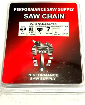 Fc-b-050-78dl Performance Saw Supply 20 Inch Pro Chain 781dl .325 Pitch .050 Gauge Fit Husqvarna 350 352 353 345 340