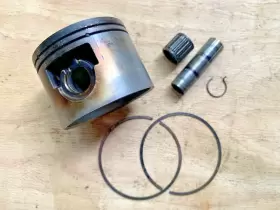 475397 Pioneer Partner Poulan Pro 475204 Oem P60 P61 P62 Chainsaw 2.250 Inch 98cc Piston Assembly And Thin Rings