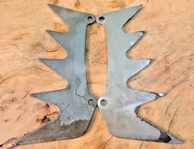 475336 Pioneer Partner Poulan Pro 475335 Rare Oem Chainsaw P61 P62 655 Bp Bucking Spike Log Dog Set