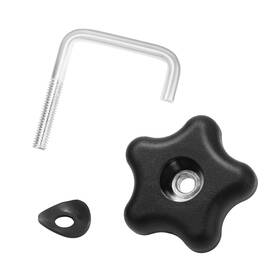 Pokin 114-3779 And 136-7130 107-3844 Snow Blower Handle Knob Lock Bolt Black