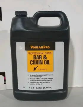199455 Poulan Pro Professional Grade 1 Gallon Bar And Chain Oil For All Chainsaws