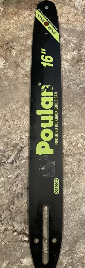 530-044692 Poulan Used Super Clean 16 Inch Bar 530044692