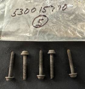 Poulan 530015770 New Husqvarna Screw Lot Of 5 Genuine Oem Service Part