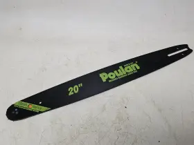 530044695 Poulan 20 Inch Chainsaw Guide Bar Lightly Used .325 Pitch