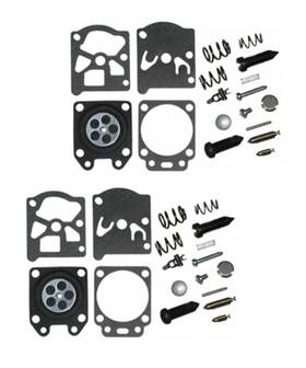 Poulan 530069826 Craftsman Chainsaw 2 Pack Carburetor Repair Kit Kits - 530069826-2pk