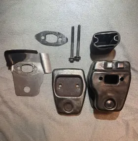 530071904 Poulan 2150 Chainsaw Oem Muffler Kit With All Parts