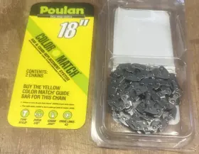 952-165014 Poulan One 18 Inch Color Match 3/8ft Pitch Replacement Chain #952-165014 New