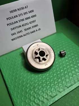 N230-a7 Poulan Compatible Herr Sprocket 3/8 Inch X 7t 3400 3700 3800 4000 Dayton 4z251 4z397