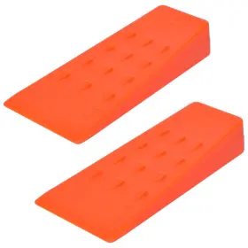 Poweka 727380332148 Tree Felling Wedges With Spikes For Safe Cutting-5.5ftft Inches Abs Plastic Woo