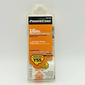 Power Care 461 785 Powercare 16 Inch Semi Chisel Saw Chain 461-785 Centri Lube .050 Gauge 3/8 Lp Pitch