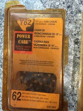 Power Care 600534-pc Y56 16 Inch Saw Chain And 18