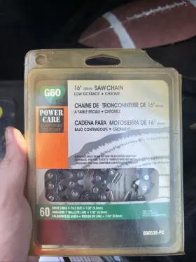 600541-pc Power Care 18 Inch Saw Chain G60 For