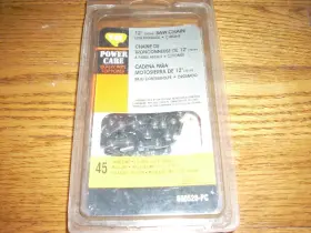 Power Care 681355034423 Y45 12 Inch Saw Chain - Low Kickback Chrome 45 Drive Links New