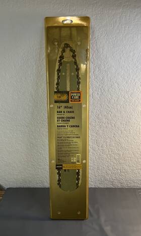 Power Care 681355034645 16 Inch Bar And Chain Combo 600550pc Poulan Homelite Ranger New Old Stock