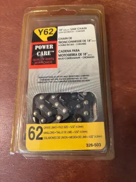 Power Care 851370001117 Y62 18 Inch Saw Chain Nos