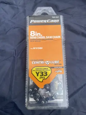 460-267 Power Care 851370001964 8 Inch Y33 0.43 Semi Chiselchainsaw Saw Chain Homelite Ryobi