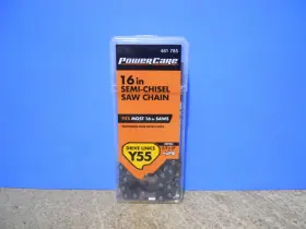 461-785 Powercare 850066272152 Y55 3/8 In Lp 16 Inch Semi Chisel Saw Chain Brand New