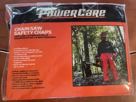 Cpsxl500pc2 Powercare Pro Saw Safety Chap 11-layers Polypropylene Woven Blend/nylon Orange