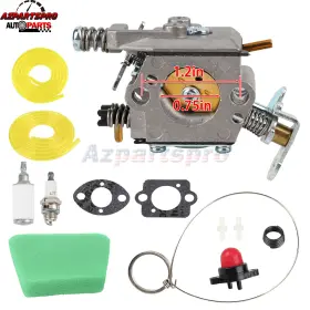 Pp221le Pro Chaser H131-5a Carburetor Carb For Poulan Pp220 Chainsaw Replacement