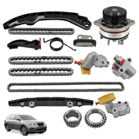 130286ka0a Proxlex Engine Vq35dd Timing Chain Kit With Water Pump Compatible Nissan