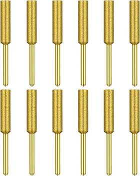 Qinizx 445004159140 12 Pack Diamond Chainsaw Sharpener Sharpening Wheels 7/32 Inch File Gr