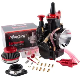 Qxber 749627516289 Pwk Carburetor 34mm Racing Carb 125cc To 250cc 2t 4t Engine Kit Black
