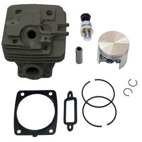 Ra 606184259939 Big Bore Cylinder Nikasil Piston Decompression Replaces Stihl Ms361 49mm