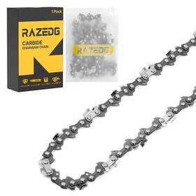 Razedg 037936128119 Carbide Chainsaw Chain 16 Inch 3/8 Lp Pitch .043 Gauge 56 Drive Links F