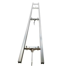 Rctec 788810048732 12 Ft Rail Mill Guide System 4 Crossbar Kits Work With Chainsaw
