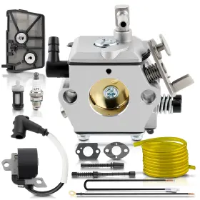 Wt-16b Realray 710412234534 Carburetor And Ignition Coil Kit For Stihl 028 Woodboss 028wb Hu-40d Walbro