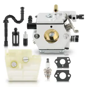 11211200611 Realray 710597847567 Carburetor With Tune Up Kit For Walbro Wt-194 Stihl 024 026 024av 024s Ms240 Ms260