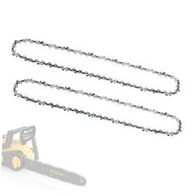 Reliaroads Rcs1602 16 Inch Chain Saw Chains 2 Pack Chainsaw 3/8inch Lp Pitch