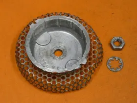 14-126 Remington Sl9 Recoil Starter Cup With Screen Nut And Washer