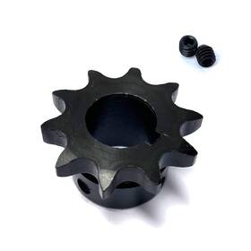 Rhking 726434661746 #40 Roller Chain Sprocket B Type 3/4 Inch Bore 10 Tooth Black
