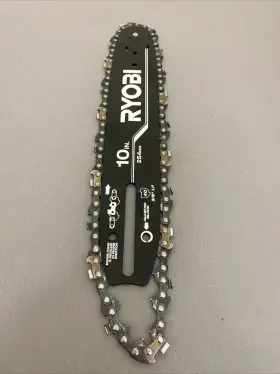 316668001 Ryobi Ry40507 Chainsaw 10 Inch Guide Bar With Chain Oem Part