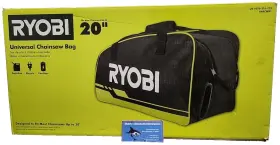 A48cw01 Ryobi Universal Chainsaw Bag Fit Chainsaws Up To 20 Inch With Pockets- New