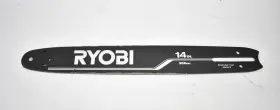 M1501452-1041 Ryobi 14 Inch Chainsaw Guide Bar Replacement W Safety Tip Used