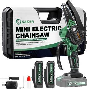 Saker Sk1804p-02 Mini Chainsaw 2025 New Upgrade Electric Chainsaws Portable Chain Saw