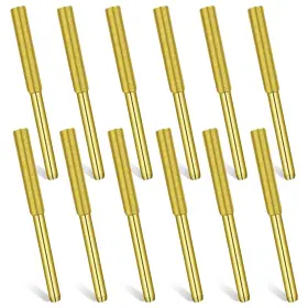 669787 Salbsever 1 Esiewppw 12 Pack Diamond Sharpening Wheels Chainsaw Sharpener Bits Burr Regular Gold