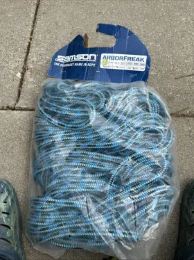 Samson 380032801560 Arborfreak Climbing Rope Danube 1/2 Inch X 150ft