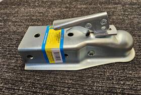 Seachoice 50-52461 52461 Galvanized Steel Trailer Coupler 2 Inch 3500 Lbs Cpty 3 Channel