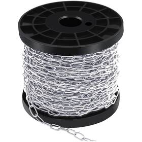 Sel Natural Hsn0006 100 Ft 1/20 Inch Stainless Steel Hanging Chain Metal Link Light 1.2mm 30m