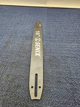 Senix Ap16-57-507p 16 Inch Chainsaw Guide Bar Black 18 Overall Length