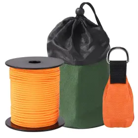 Sensilin 748327993550 Arborist 11oz Throw Bag With 164ft Rope Weight And Line Kit