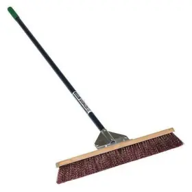 82925gra Seymour Midwest 24 In Sweep Face Push Broom Stiff Synthetic Brown