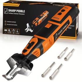 Sharp Pebble Cs001 Electric Cordless Chainsaw Sharpener Kit - Comes With Chain Saw Too